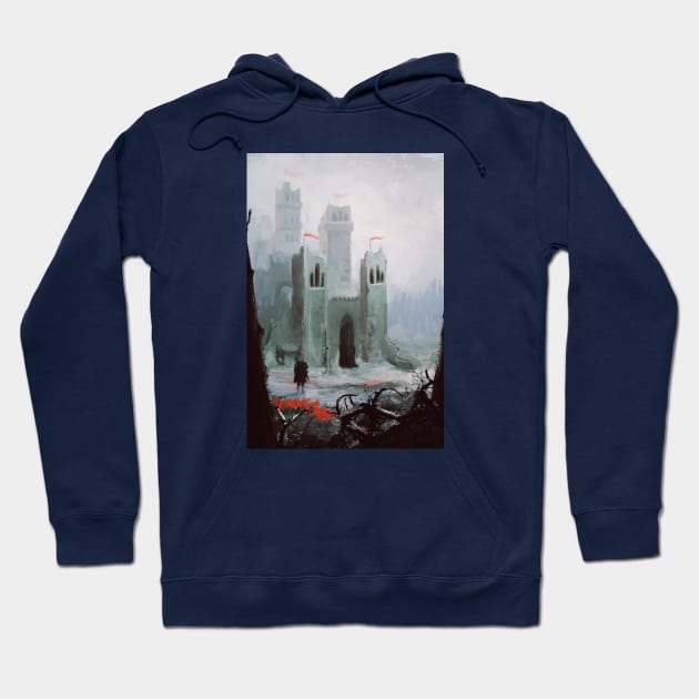 Castle in the Snow Hoodie by AidanJWar